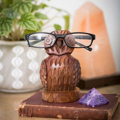 Owl Eyeglass Holder Stand