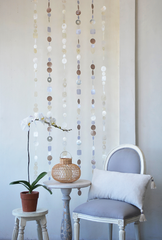 Capiz Strand Chime | Silver Lining