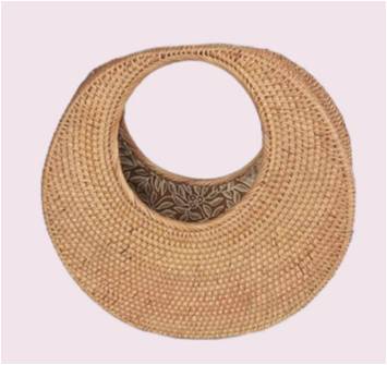 New Moon Ata Grass Handbag