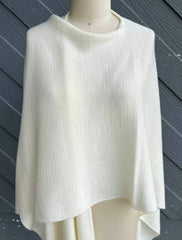 Alpaca Blend Ruana Knit Wraps