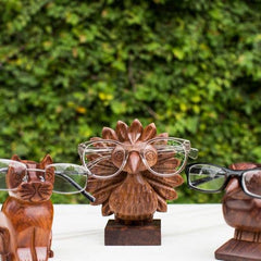 Cat Eyeglass Holder Stand