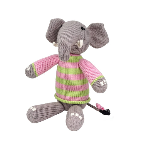 Elephant in Pink Sweater