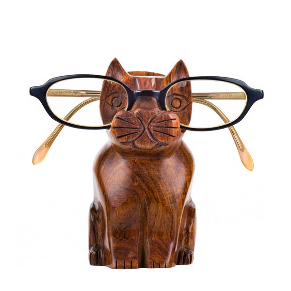 Cat Eyeglass Holder Stand
