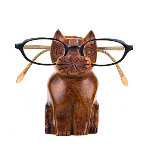 Cat Eyeglass Holder Stand