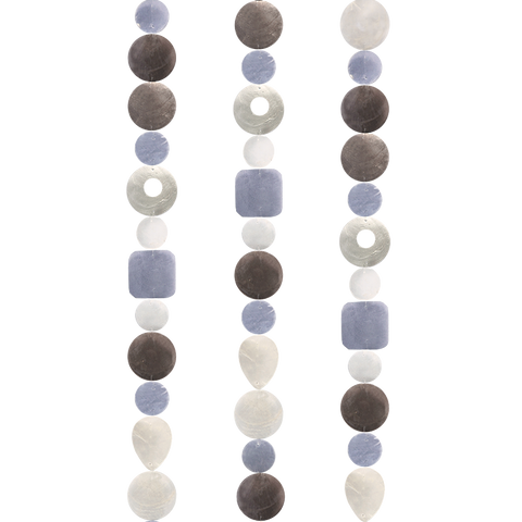 Capiz Strand Chime | Silver Lining