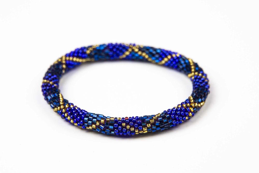 Out of the Blue Bracelet Peacock Feather