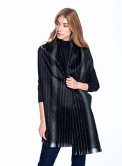 Alpaca Unisex Scarves Black Pearl