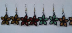 Alma de Colores Macrame Flower Earrings