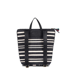 Lorena Backpack - Midnight Black Stripe