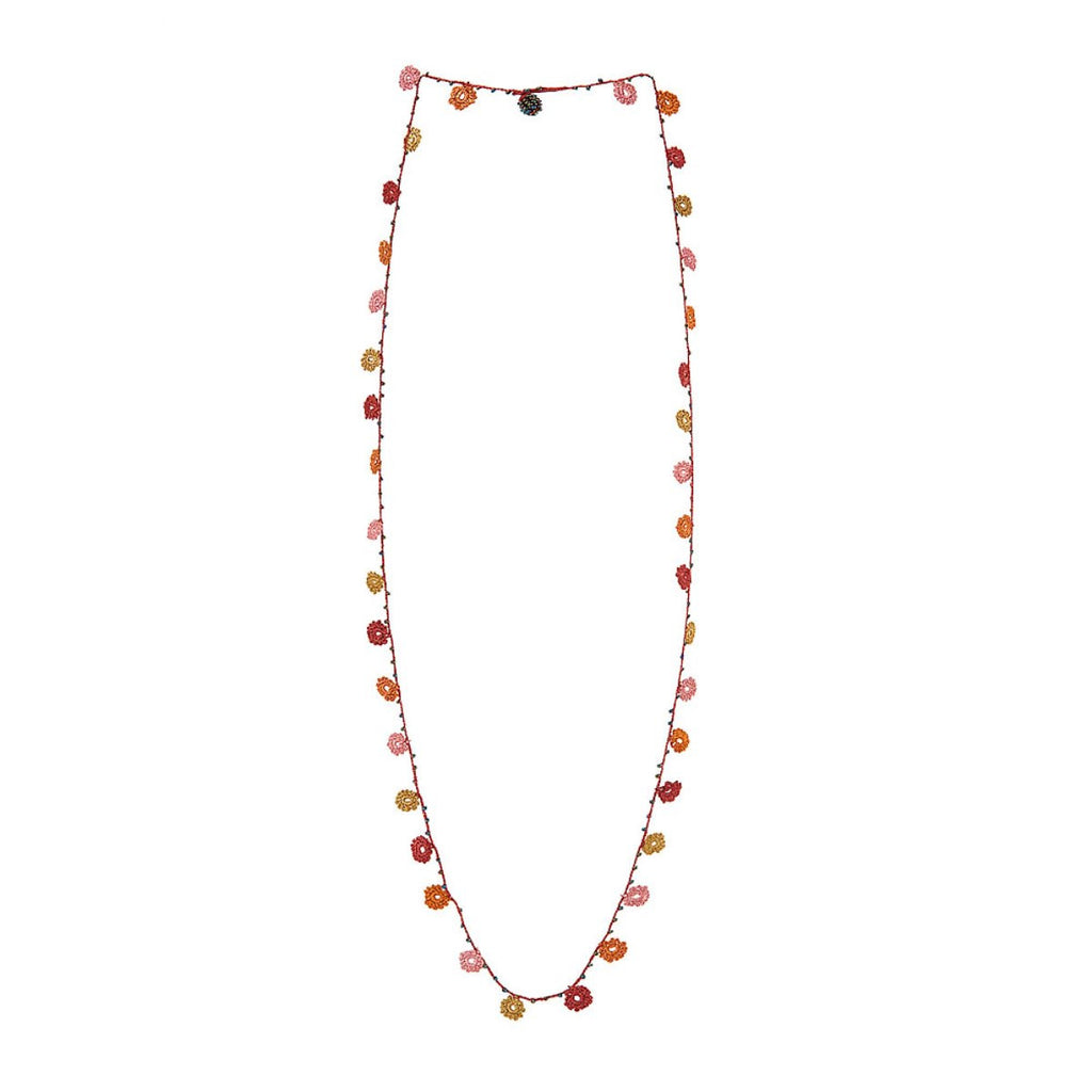 Crochet Flower Necklaces