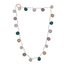 Crochet Flower Necklaces