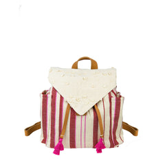 Angelica Backpack - Sunset Stripes