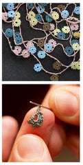 Crochet Flower Necklaces
