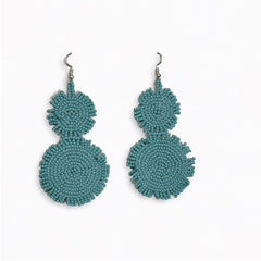 Heather Beaded Earrings New