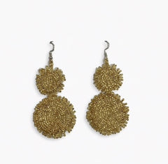 Heather Beaded Earrings New