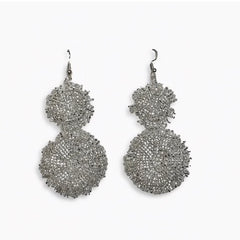 Heather Beaded Earrings New