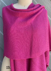 Alpaca Blend Ruana Knit Wraps