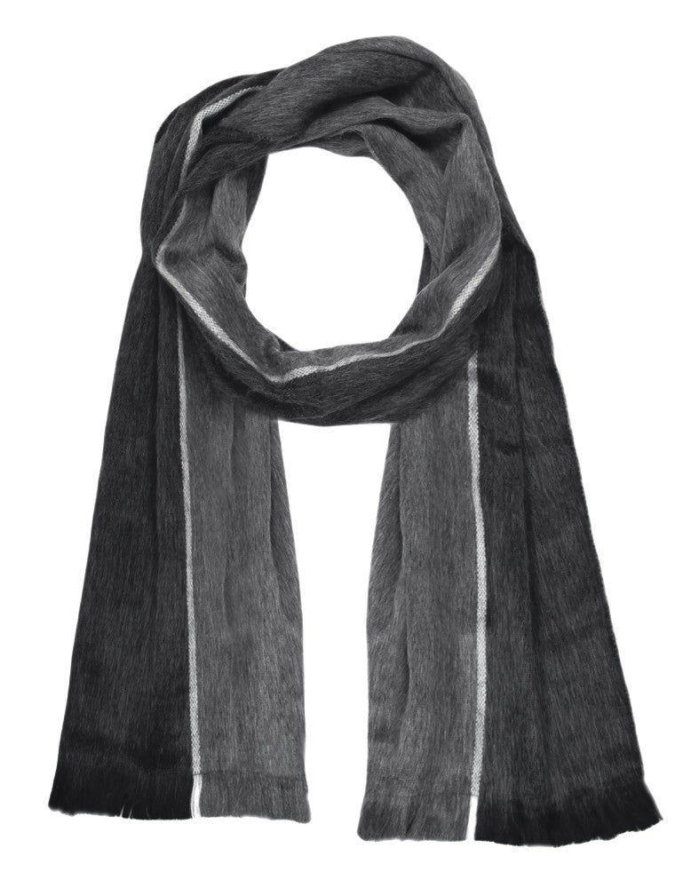Alpaca Unisex Scarves Shale