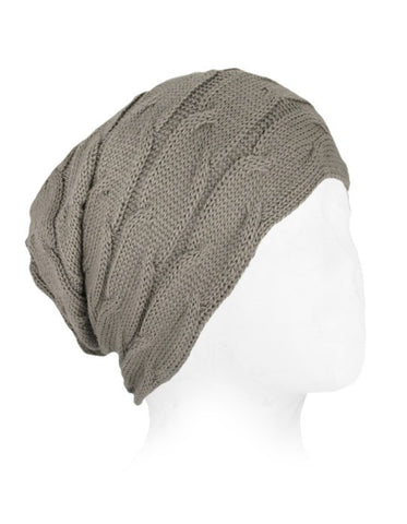 Alpaca Cable Stitch Hat