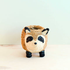 Animal Planter - Mama Raccoon