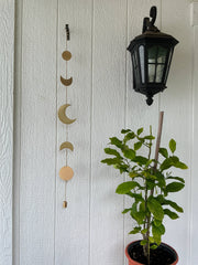 Moon Phase Gold Chime
