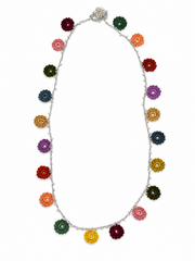 Crochet Flower Necklaces