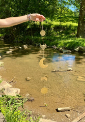 Moon Phase Gold Chime