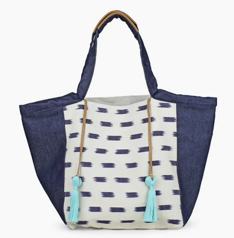 Rosa Tote - Denim Jaspe