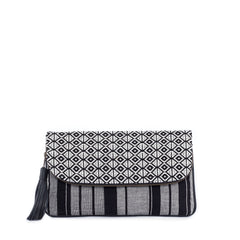 Paulina Clutch - Black/Cream