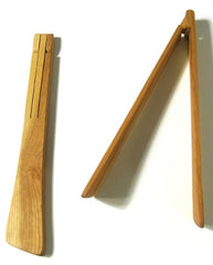 Wooden Serving - Short Tongs