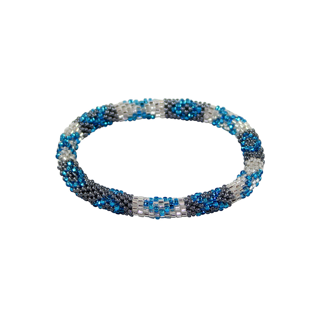 Winter Time Blues Bracelet Snowflakes from Heaven