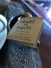 Heart of Haiti Metal Tray